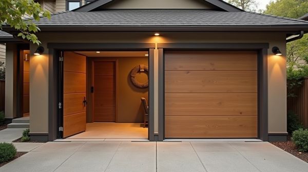 Pourquoi une porte isolante entre garage et maison fait toute la différence